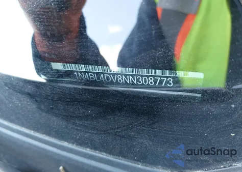 2022 Nissan Altima Sv Fwd из США, поврежденный, VIN 1N4BL4DV8NN308773